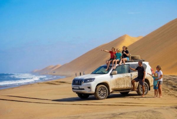 4x4 self-drive journey in Namibia between desert dunes and the Atlantic coast